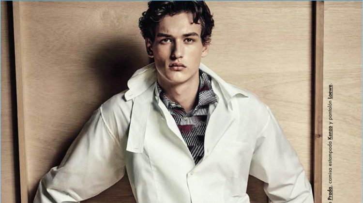 Oversized: Jegor Venned Models the Trend for GQ España