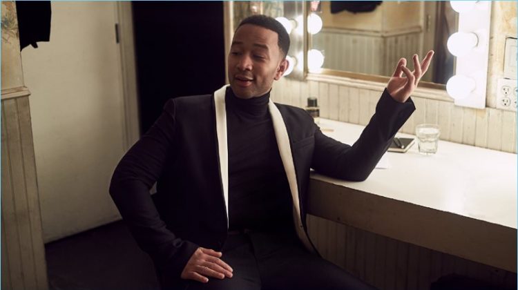 John Legend Goes Formal with Mr Porter’s The Journal