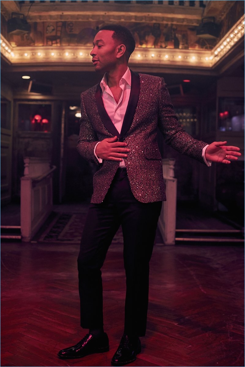 » John Legend Goes Formal with Mr Porter's The Journal John Legend 2016 Mr Porter Photo Shoot 006