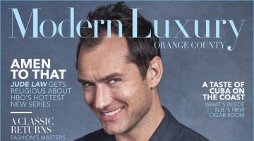 Jude Law Covers Modern Luxury, Dishes on Acting Roles Accompanied by Age