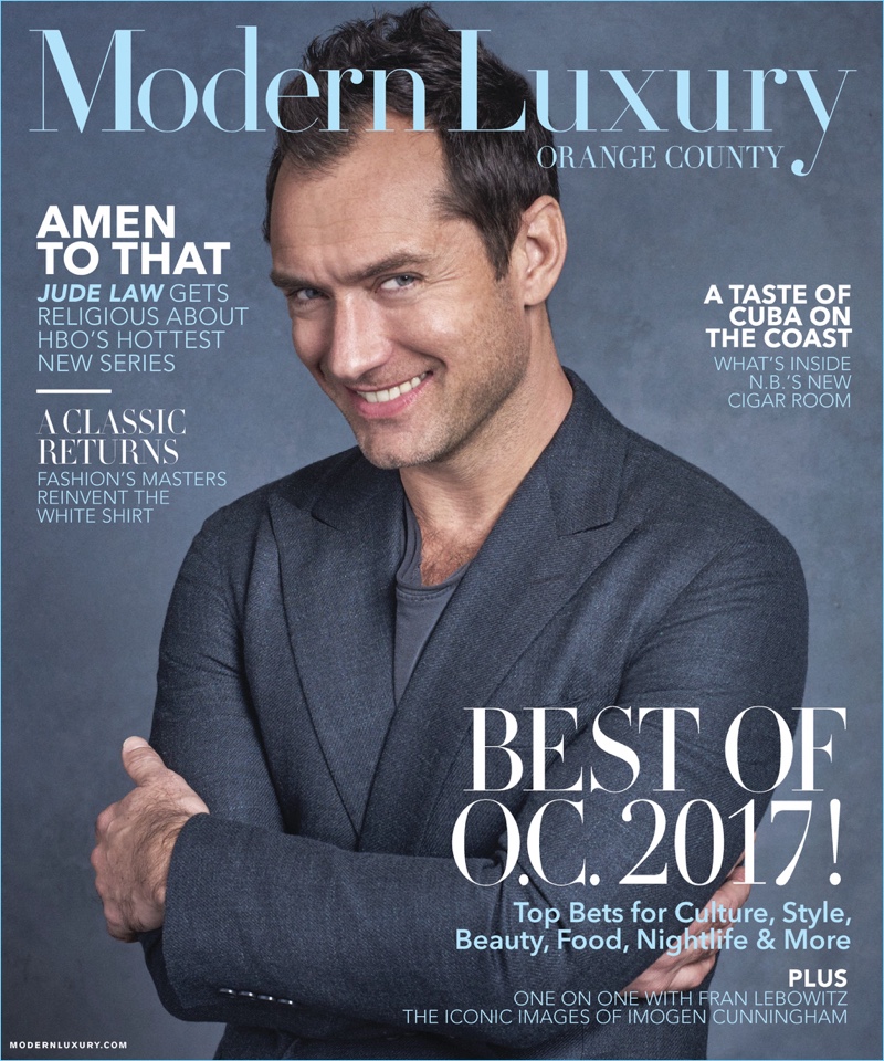 Jude Law 2017 Modern Luxury Cover