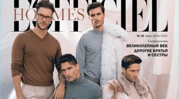 Made in Italy: Italian Models Cover L'Officiel Hommes Ukraine