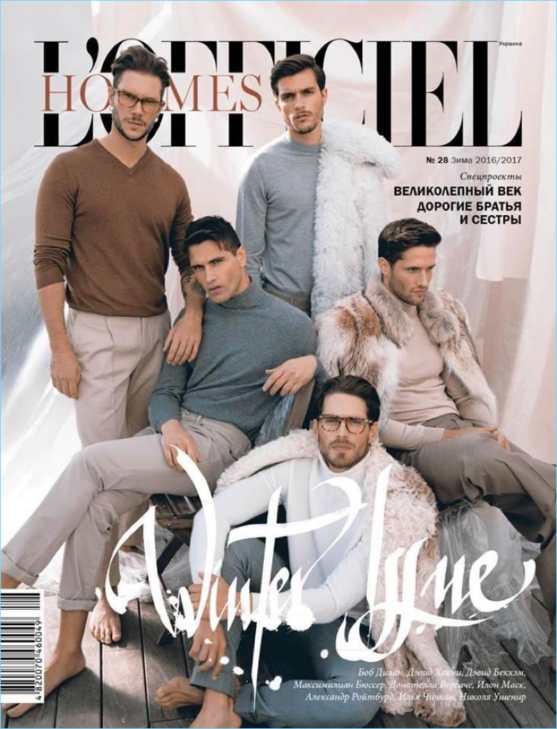 LOfficiel Hommes Ukraine 2016 Cover