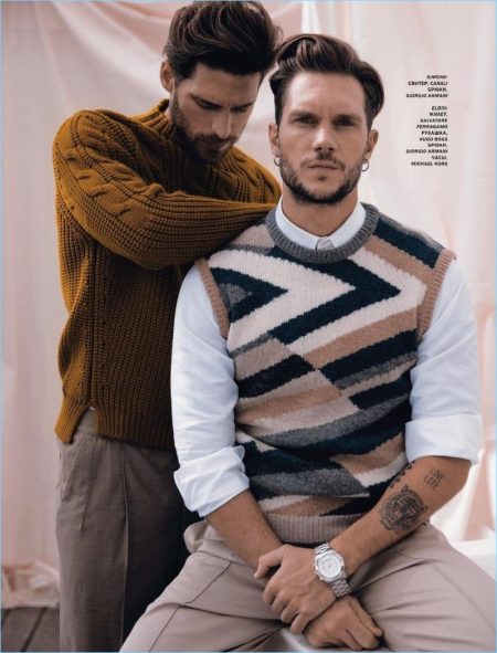 Made in Italy: Italian Models Cover L'Officiel Hommes Ukraine – The ...