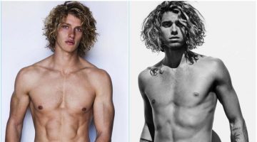 Long Hair, Don't Care: Jay Alvarrez & Chuck Bilgrien Pose for Mario Testino's Towel Series