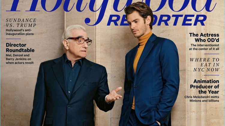 Andrew Garfield & Martin Scorsese Cover The Hollywood Reporter, Talk 'Silence'