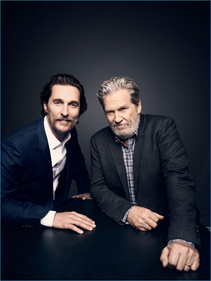 Matthew McConaughey Jeff Bridges 2016 Variety Photo Shoot