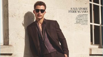 Nathaniel Visser Dons Italian Tailoring for British GQ Nathaniel Visser Dons Italian Tailoring for British GQ