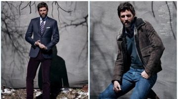 Well Composed: RJ Rogenski Models Sleek Brioni Fashions for Neiman Marcus Well Composed: RJ Rogenski Models Sleek Brioni Fashions for Neiman Marcus