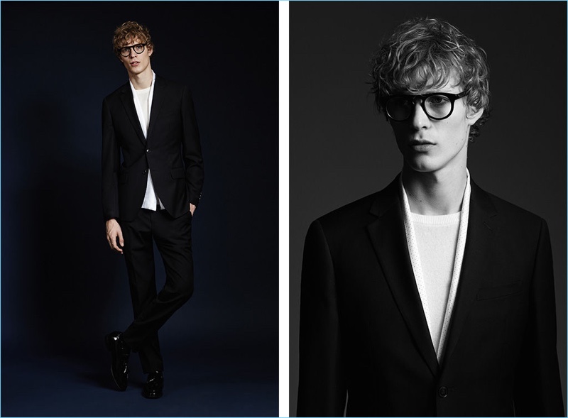 Reiss 2016 Fall Winter Menswear Monochrome Mastered 002