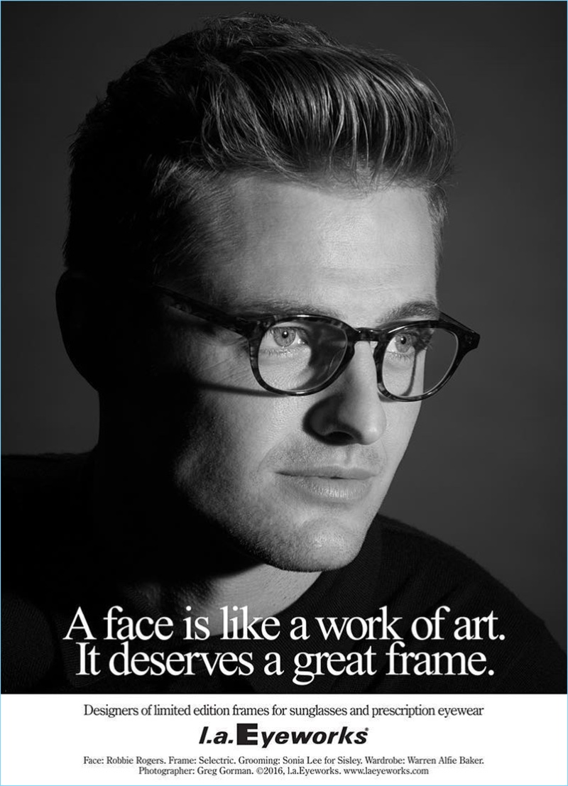 Robbie Rogers 2016 LA Eyeworks Portrait Campaign