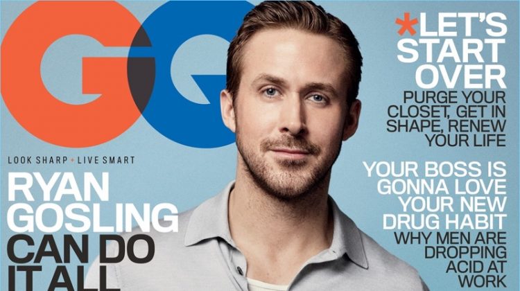 Ryan Gosling Covers GQ, Talks Drive to Act
