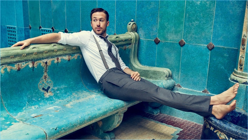 » Ryan Gosling Covers GQ, Talks Drive to Act Ryan Gosling 2016 GQ Photo Shoot 001