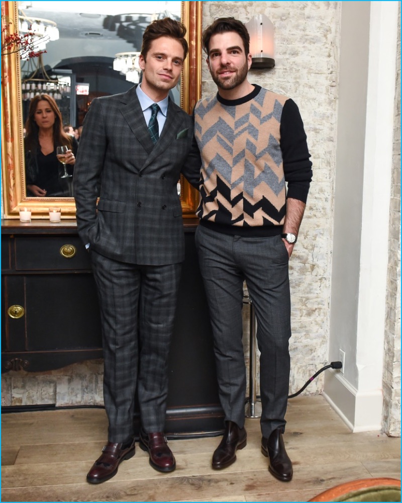 Actors Sebastian Stan and Zachary Quinto help Esquire celebrate its Style Mavericks of the Year.