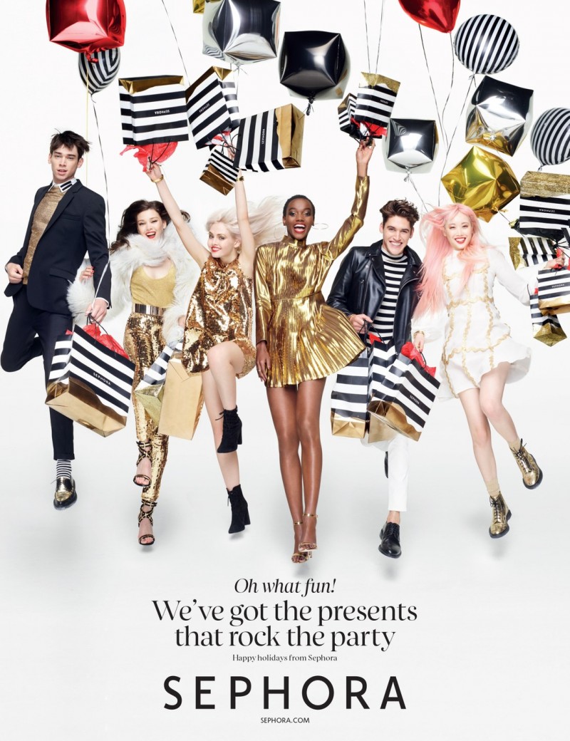 Sephora celebrates the holidays with a new campaign.