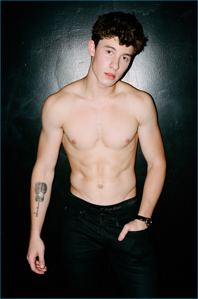 Shawn Mendes Shirtless 2016 Flaunt Photo Shoot