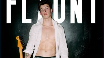 Shawn Mendes Covers Flaunt, Talks Love & Songwriting
