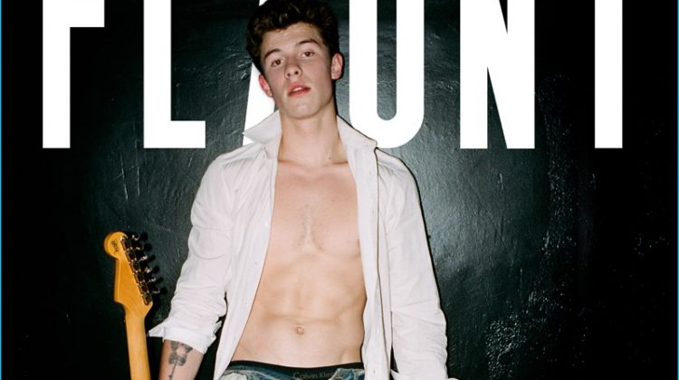 Shawn Mendes Shirtless 2016 Flaunt Cover