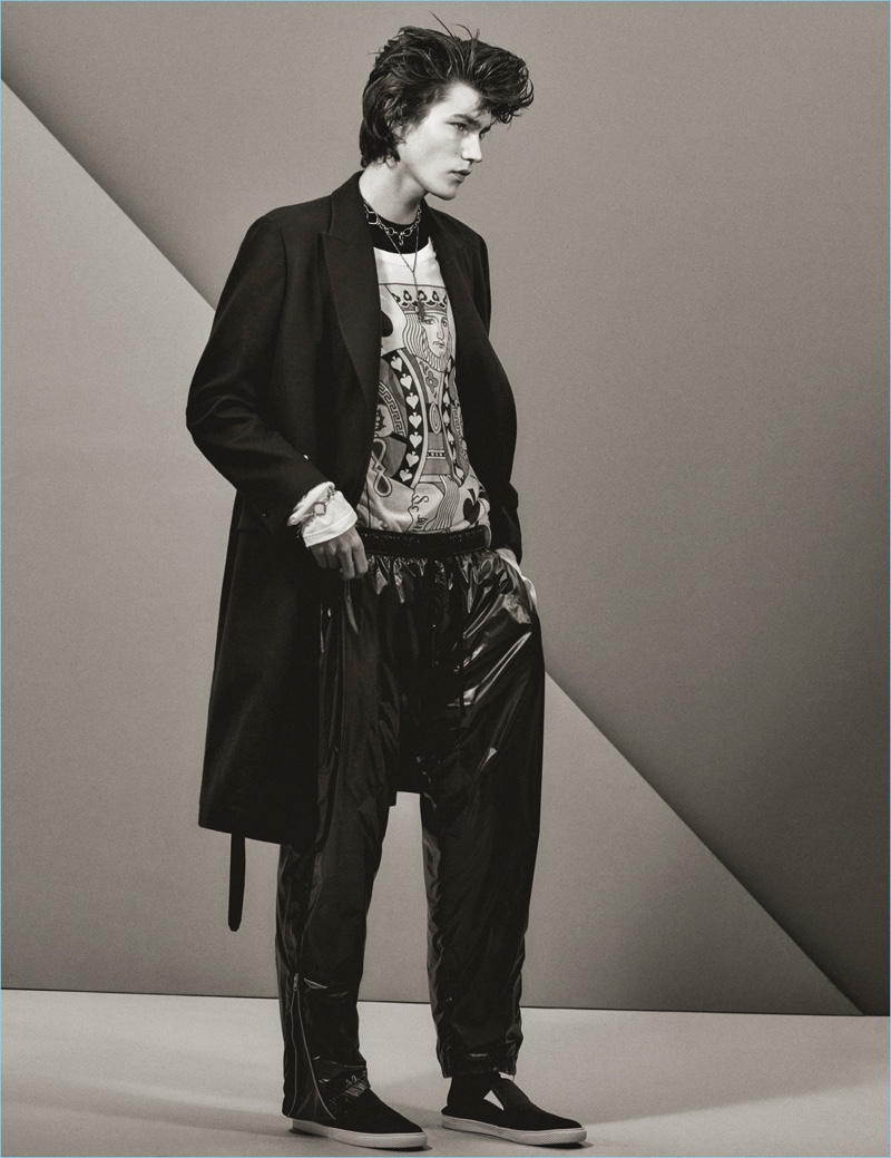 Christian MacDonald photographs Elias de Poot in a look from Stella McCartney. » Stella McCartney Talks Menswear with Interview Magazine Christian MacDonald photographs Elias de Poot in a look from Stella McCartney.