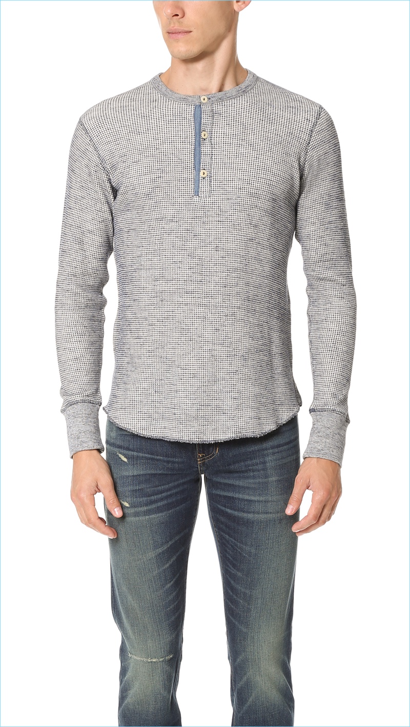 Todd Snyder Thermal Henley