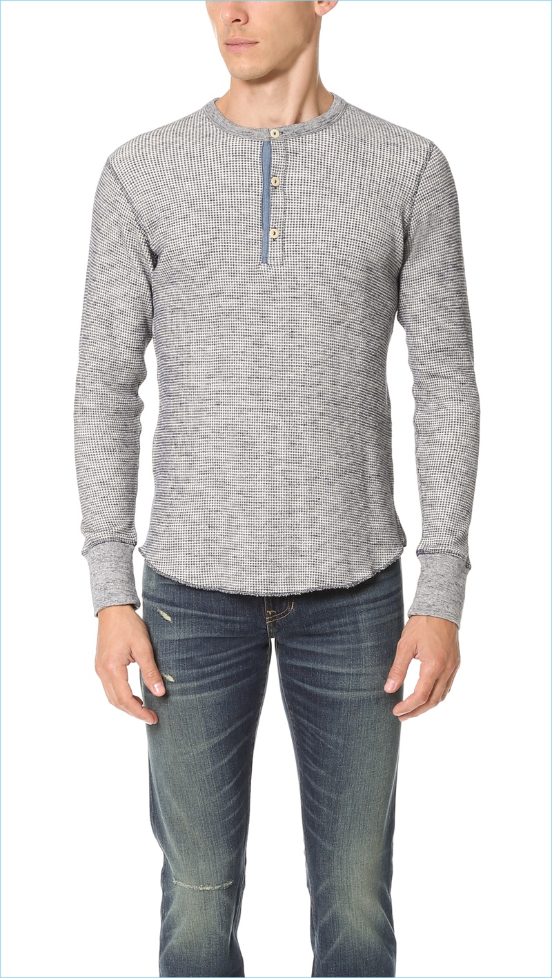 Men's Henley Shirts from East Dane