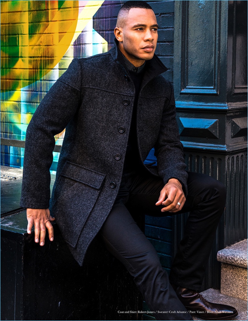Trai Byers Inspires in Smart Styles for Man of Metropolis - The Fashionisto