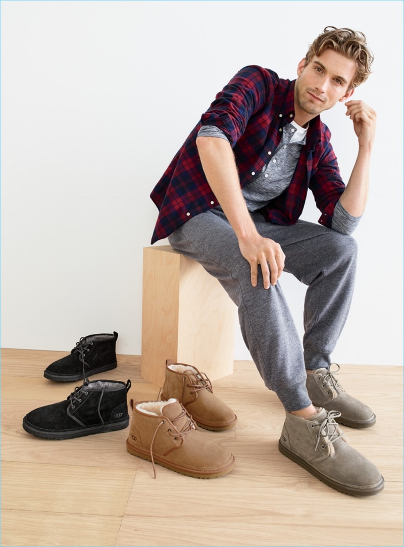 men ugg boots outfit