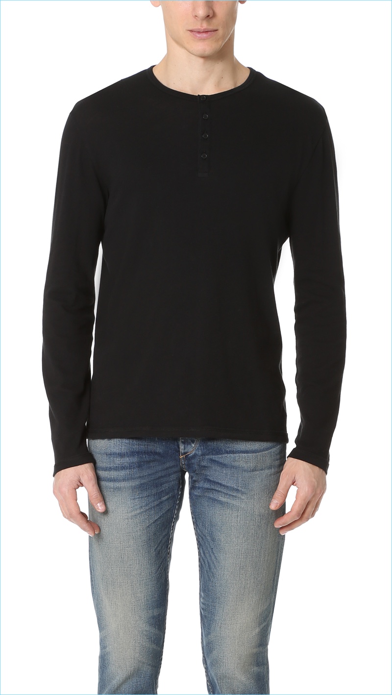 Vince Black Henley