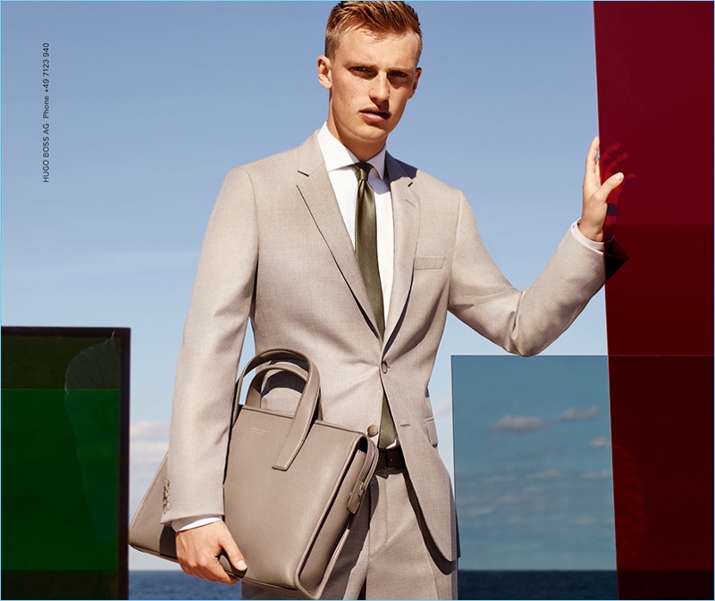 hugo boss summer suit