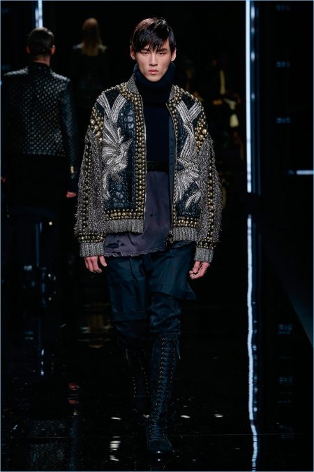 Balmain 2017 Fall Winter Mens Collection 046