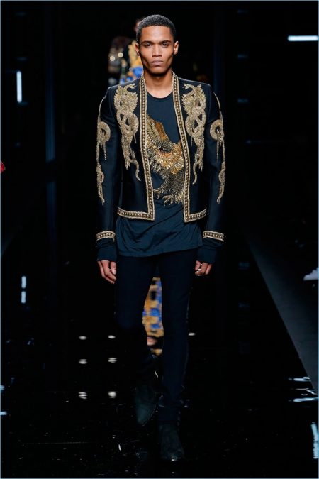 Balmain 2017 Fall Winter Mens Collection 052