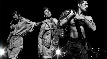 Balmain Takes to the Open Road for Spring Campaign Gabriel Aubry, Jon Kortajarena, and Tony Ward star in Balmain's spring-summer 2017 campaign.