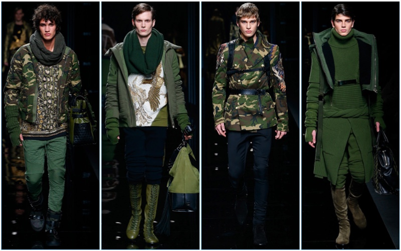 Balmain presents its fall-winter 2017 men's collection during Paris Fashion Week. » Balmain Gets in Formation for Military-Inspired Fall '17 Collection Balmain presents its fall-winter 2017 men's collection during Paris Fashion Week.