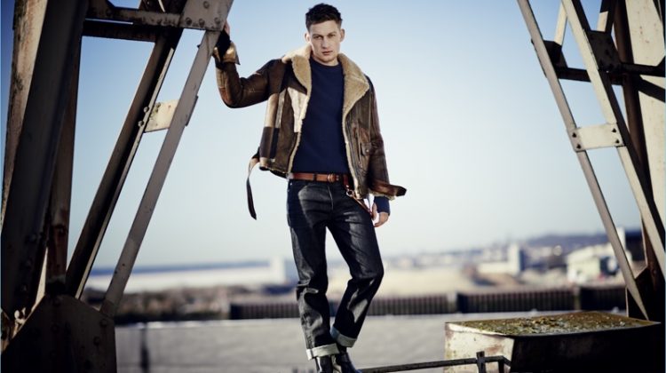 Belstaff Channels Naval Military Style for Fall ’17 Collection
