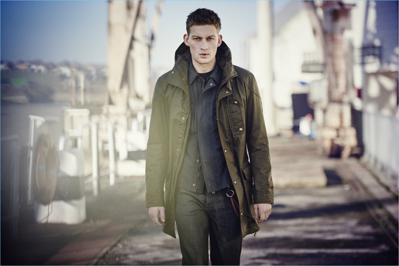 Belstaff turns out a number of must-have coats and jackets for fall-winter 2017.