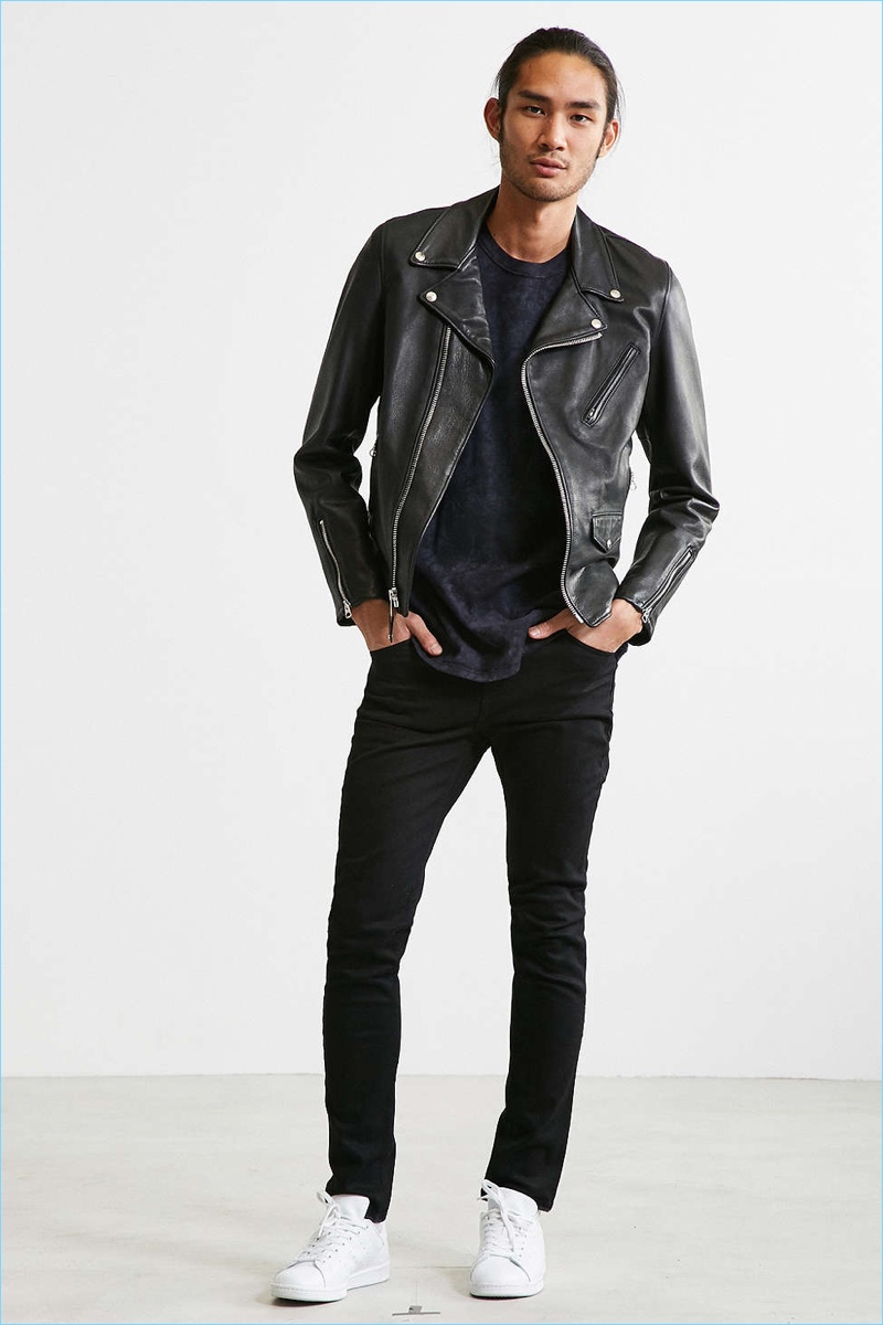 Cheap Monday x Urban Outfitters Black Stretch Skinny Denim Jeans