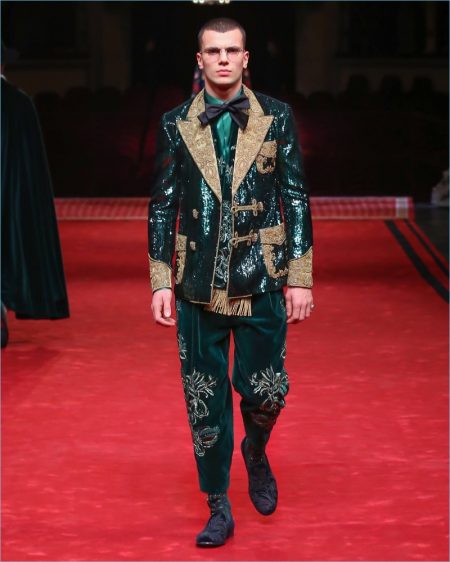 Dolce & Gabbana Alta Sartoria Spring 2017 Men's Collection