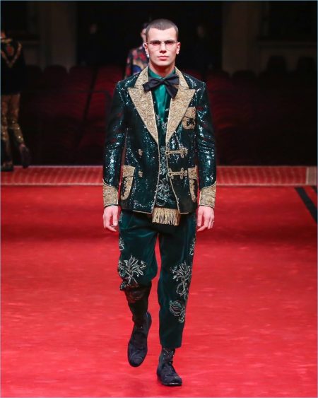 Dolce & Gabbana Alta Sartoria Spring 2017 Men's Collection