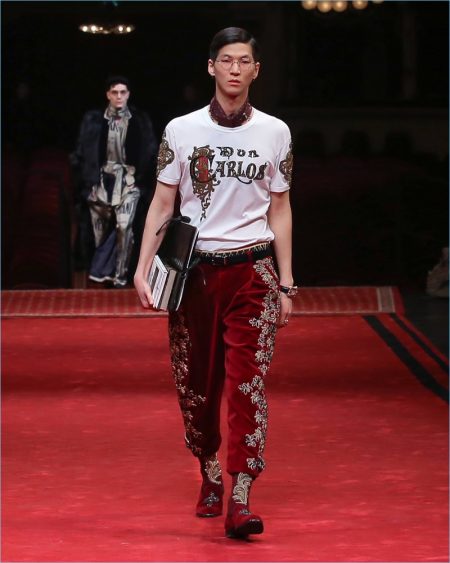 Dolce gabbana alta sartoria spring 2017 runway collection 096