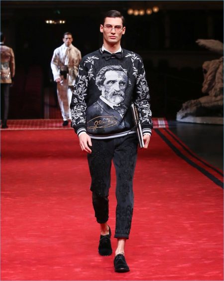 Dolce & Gabbana Alta Sartoria Spring 2017 Men's Collection