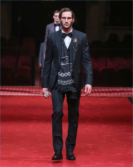Dolce gabbana alta sartoria spring 2017 runway collection 103