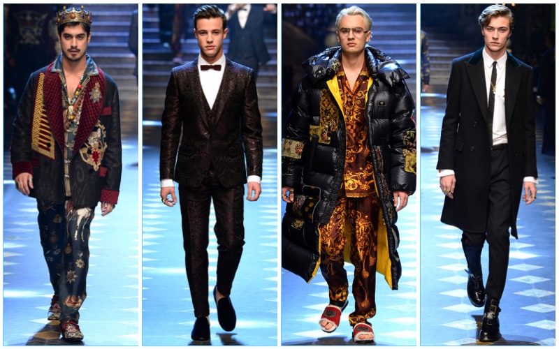 dolce gabbana men's collection