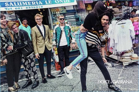 Dolce & Gabbana's Millennials Take to Capri for Spring Campaign