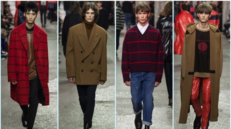 Dries Van Noten presents its fall-winter 2017 men's collection during Paris Fashion Week.