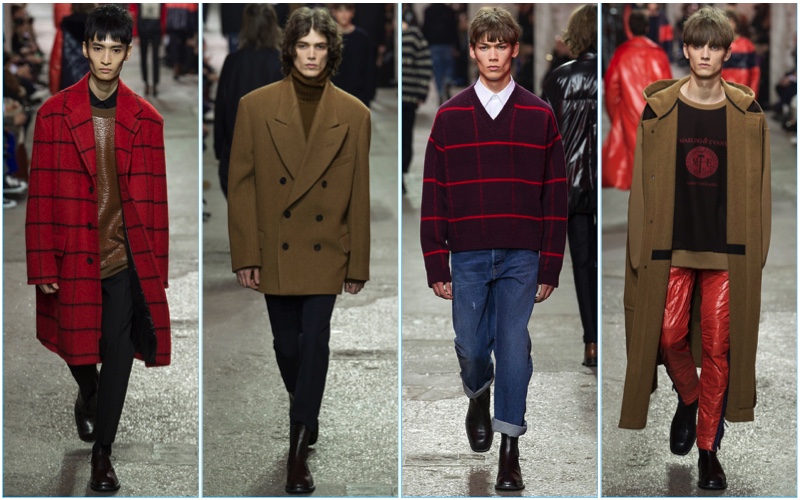 Dries Van Noten presents its fall-winter 2017 men's collection during Paris Fashion Week.