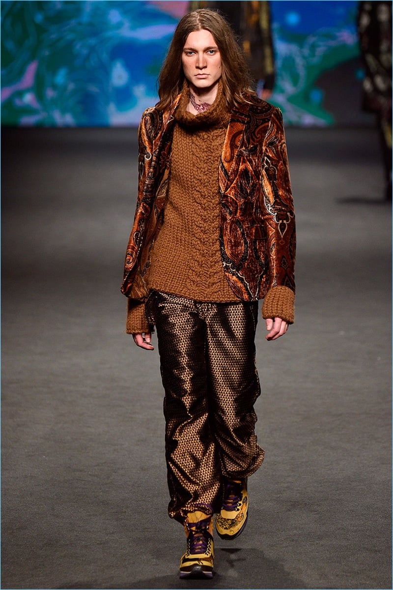 Etro 2017 Fall Winter Mens Collection