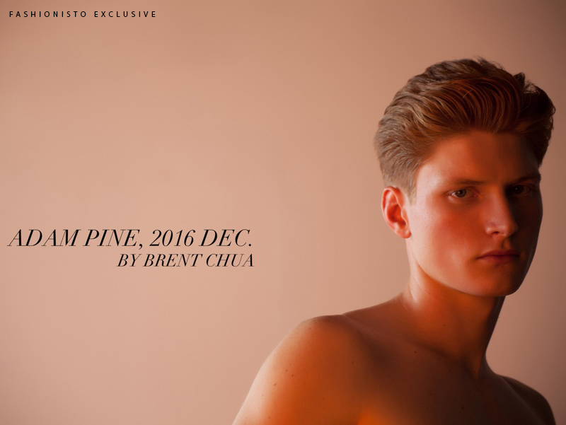 Fashionisto Exclusive: Adam Pine photographed by Brent Chua