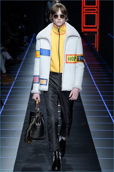 Fendi Rides the 80s Wave for Fall '17 Collection