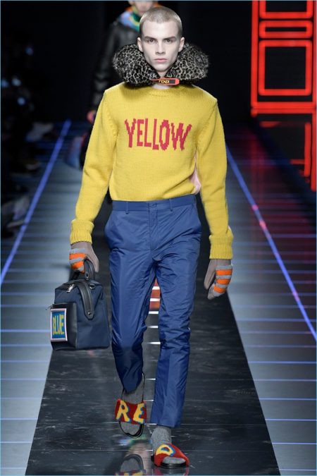 Fendi 2017 Fall Winter Mens Collection 048