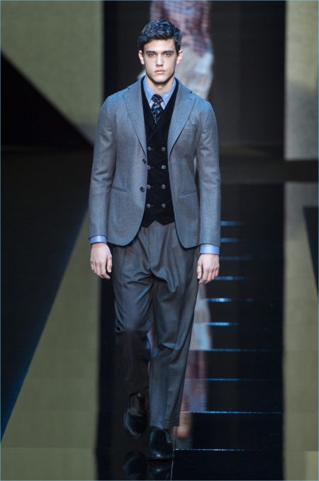 Giorgio Armani 2017 Fall Winter Mens Collection 001